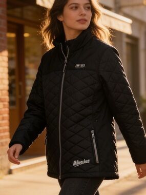 Milwaukee | Women's Black Quilted Heated Jacket | L